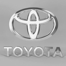 Toyota logotipo impressão pronto 3d modelo hovak 3d print model - Mito3D
