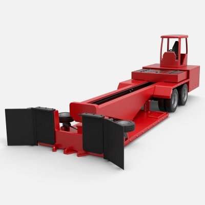 tractor pulling sled 1 25 cosplayitemsrock 3D print model - Mito3D