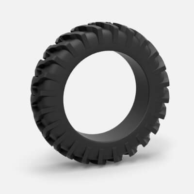 trator pneu 1 25 3d impressão modelo by itens cosplay rock 3d print model - Mito3D