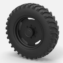 tractor rueda impresión Listo 3d modelo 3d print model - Mito3D