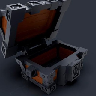 treasure chest thomas 125 3d print model - Mito3D