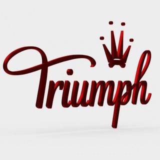 Triumph Logo 3d drucken Modell Logomann 3d print model - Mito3D