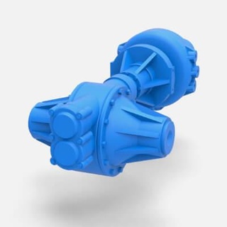 turbonik turbo sürüklemek aks 1 25 3d Yazdır model Cosplayitemsrock 3d print model - Mito3D