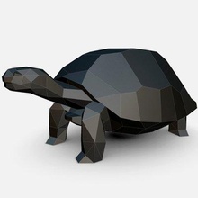 tartaruga figura Stampa pronto 3d modello lowpoly 3d print model - Mito3D