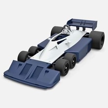 Tyrrell p34b six wheeler fórmula 1 impresión Listo 3d modelo 3d print model - Mito3D