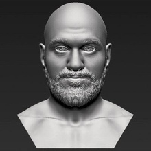 tyson fury bust print ready 3d model here printing current size 5 cm height but you free scale it zip file contains obj stl created zbrushif have any questions please don't hesitate contact me respond asap encourage check my other celebrity models 3d print model - Mito3D