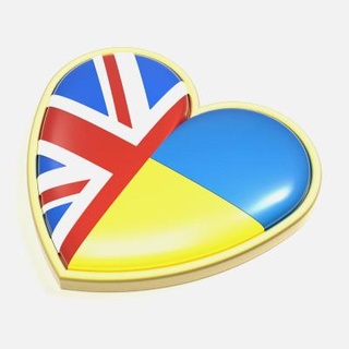 ukraine uk heart badge 3dsldworks 3d print model - Mito3D