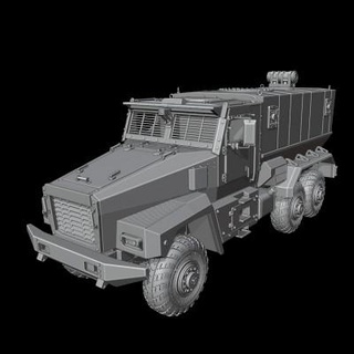 Ural tayfun kamyon 3d Yazdır model stanis3dsv 3d print model - Mito3D