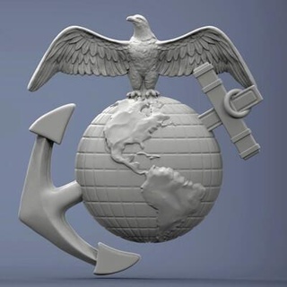 us marine corps globe anchor insignia 3d print model 2 alexander3dart 3d print model - Mito3D