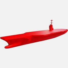 uss gerald r ford aircraft carrier cvn-78 print ready 3d model print-ready f modelchecked repaired professional printing softwarepreview images done 3ds max using v-ray renderalso watch complete version other formats 3d print model - Mito3D