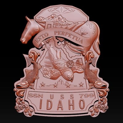 idaho sssn 799 3d impression modèle by dang nhat bronzer 3d print model - Mito3D