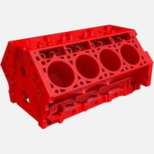 v8 engine block print ready 3d model blockchecked repaired professional printing softwaremodel manifold watertight without any gaps between faces edges error free preview images done 3ds max using v-ray renderalso watch another version other formats 3d print model - Mito3D