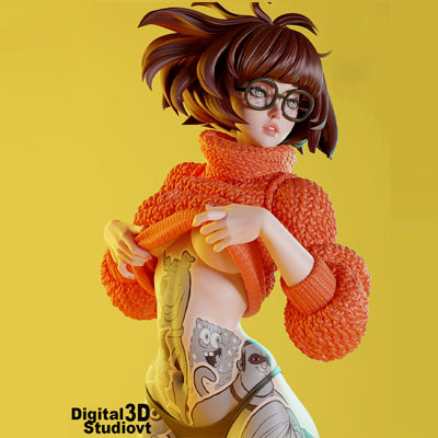 Velma es canavar Yazdır 3d dijital stüdyo 3D print model - Mito3D