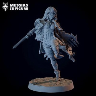 velvet crowe figure 3d print model m2so 3d print model - Mito3D