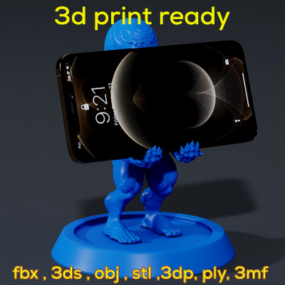 venin chibi téléphone supporter nivinpoly420 3D print model - Mito3D