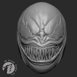 venom mask marvel comics - 3d print model 3dprintstorestl 3d print model - Mito3D