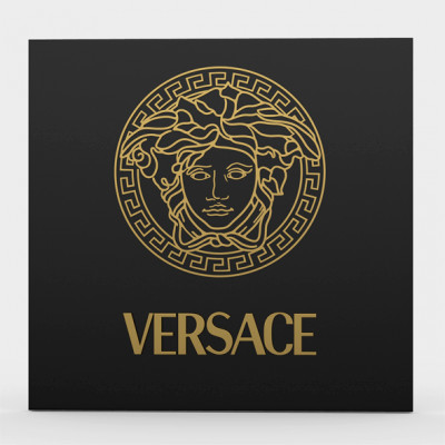 Versace logo 3d impresión modelo logoman 3D print model - Mito3D