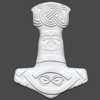 viking kolye tasarım 1 3d Yazdır model almak ölü eğlence 3d print model - Mito3D