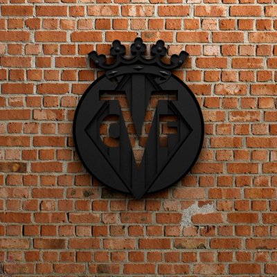 villarreal cf Logo drucken bereit 3d Modell 3D print model - Mito3D