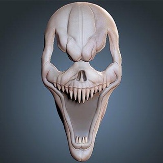 viper ghost mask khatri3d 3d print model - Mito3D