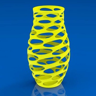 voronoi vase 3dsldworks 3d print model - Mito3D