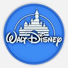 Walzer Disney Logo drucken bereit 3d Modell 3d print model - Mito3D