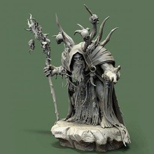 Warcraft Monster Blume Ork drucken bereit 3d Modell Morgengrauen 3d print model - Mito3D