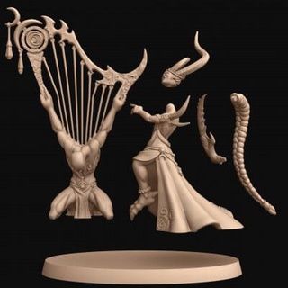 warhammer age sigmar - infernal enrapturess 3d print model king rus 3d print model - Mito3D