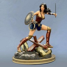 warrior woman statue - print ready 3d model cheriloyet 3d print model - Mito3D