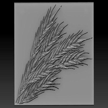 wheat relief - print ready 3d model elitemodelry 3d print model - Mito3D