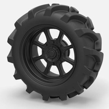 roda lama caminhão impressão pronto 3d modelo 3d print model - Mito3D