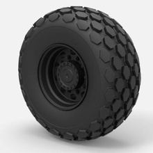wheel roller-compactor print ready 3d model 3d print model - Mito3D