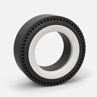 whitewall tire 1 25 cosplayitemsrock 3d print model - Mito3D