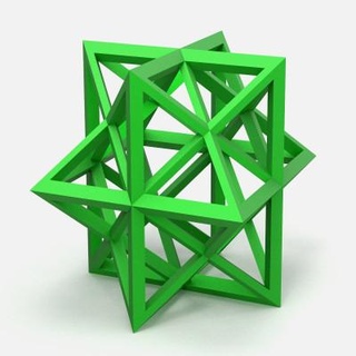 wireframe rhombic dodecahedron 3dsldworks 3d print model - Mito3D