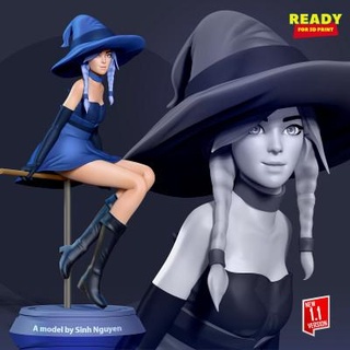 witch sinh nguyen 3d print model - Mito3D