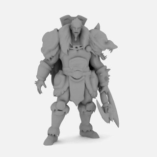 pelusa Rey darius liga leyendas 3d impresión modelo vipkat 3d print model - Mito3D