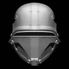 wolfenstein kommando helmet print ready 3d model 3d print model - Mito3D