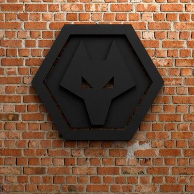 wolverhampton wanderers fc logo - 3d print model by waelmoussa 3d print model - Mito3D