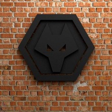 Wolverhampton gezginler fc logo Yazdır hazır 3d model 3d print model - Mito3D