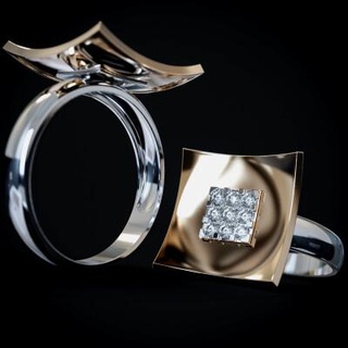 woman's ring - 3d print model tahmaz 3d print model - Mito3D