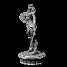 Frau Statue drucken bereit 3d Modell Morgengrauen 3d print model - Mito3D
