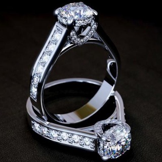 mujer anillo diamantes tahmaz 3d print model - Mito3D