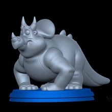 pesato dinosauri storia Stampa pronto 3d modello stupidi giocattoli 3d print model - Mito3D