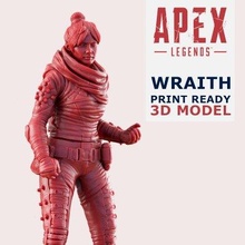 wraith apex legends print ready 3d model 3d print model - Mito3D