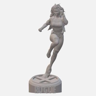 x-men rogue figurine lisahenniga 3d print model - Mito3D
