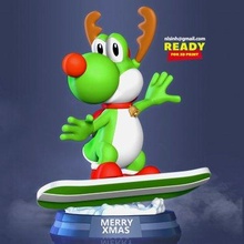 yoshi christmas - print ready 3d model sinh nguyen 3d print model - Mito3D