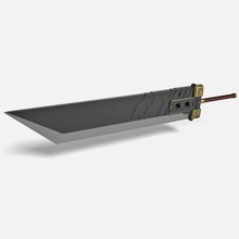 zack ferias buster espada final fantasía vii impresión Listo 3d modelo 3d print model - Mito3D