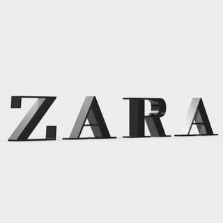 zara logo - 3d print model logoman 3d print model - Mito3D