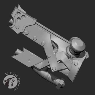 zeri gun league legends - 3d print model 3dprintstorestl 3d print model - Mito3D