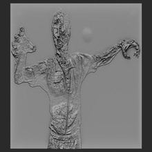 zombie relief - print ready 3d model elitemodelry 3d print model - Mito3D